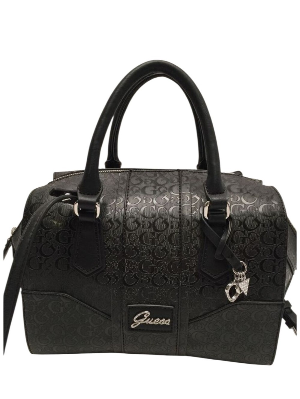 Guess‎ Black Logo Satchel